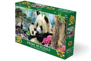 Obrázek z Puzzle 3D Panda 100 dílků 